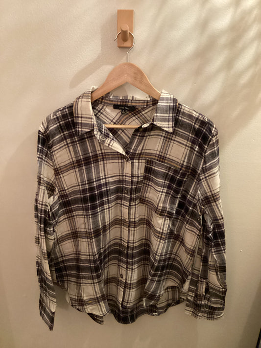 Black and white flannel