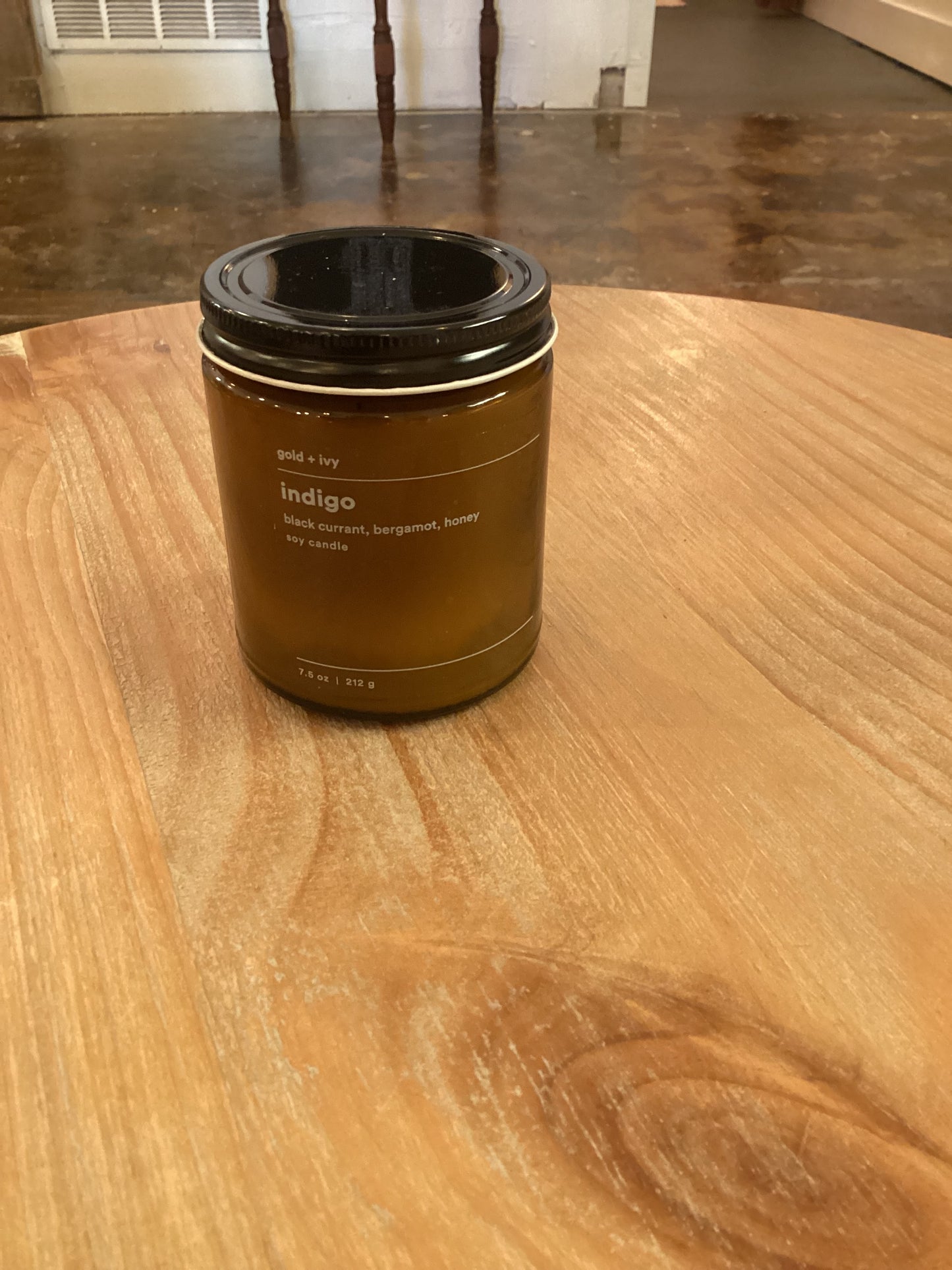 7.5oz Gold + Ivy Candle