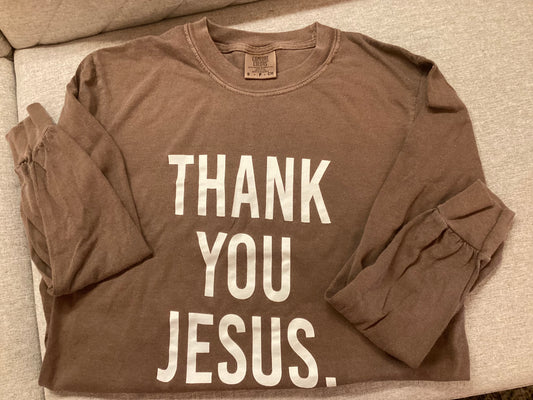 Thank you Jesus long sleeve