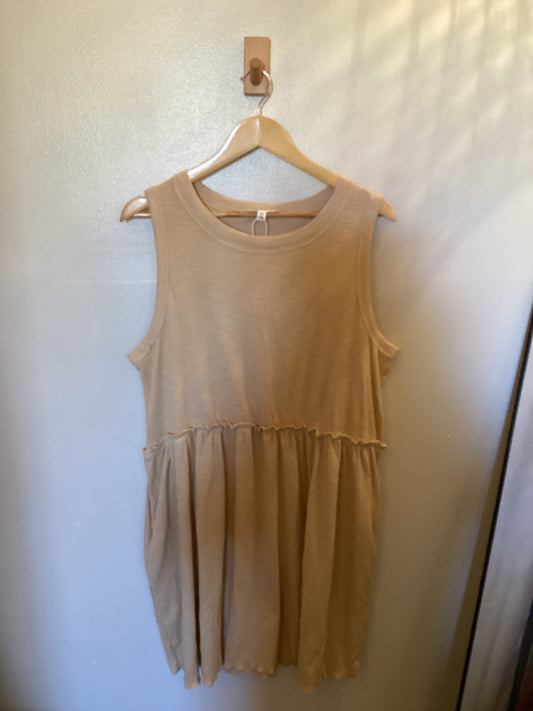 PLUS lettuce edge tank dress