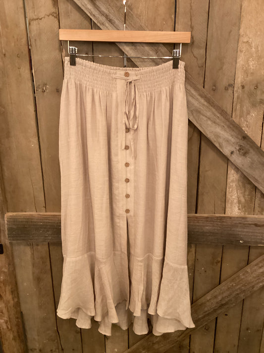 THE skirt in Tan